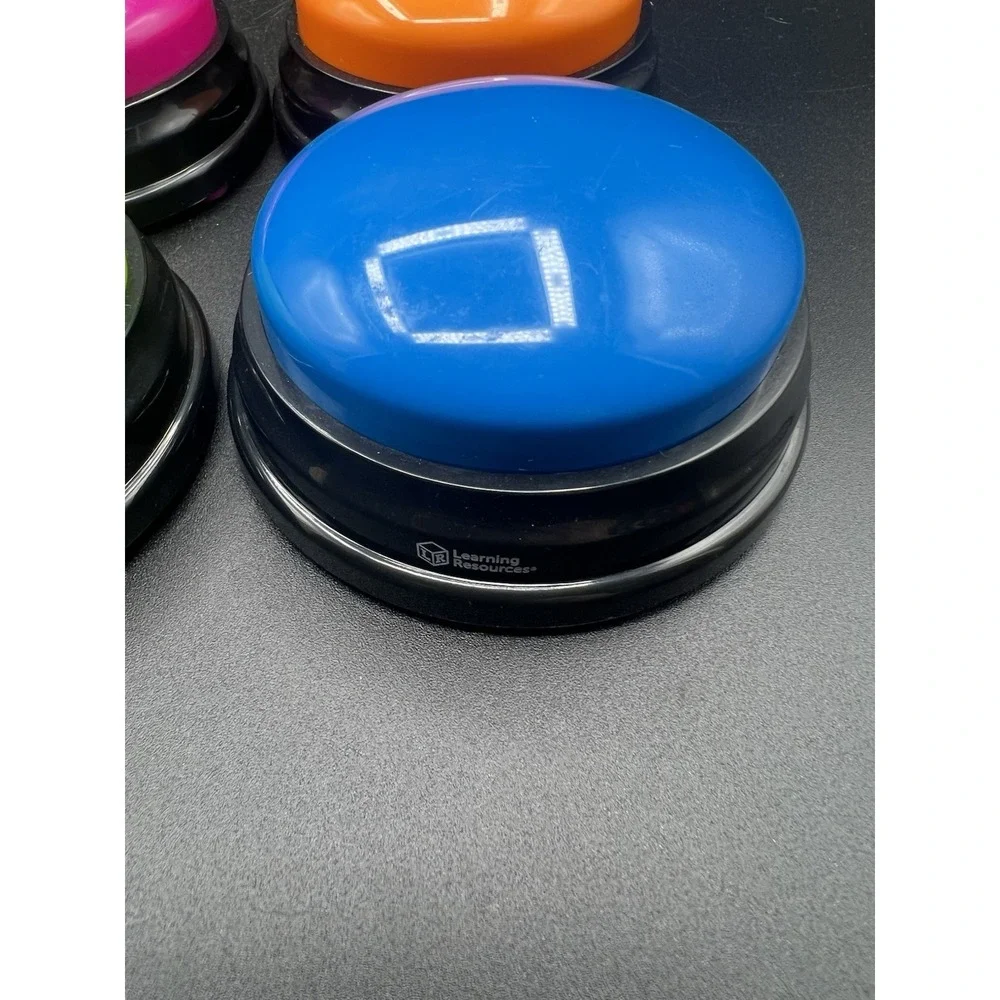 Recordable Answer Buzzers Learning‎ Resources, Talking Button Set of 4